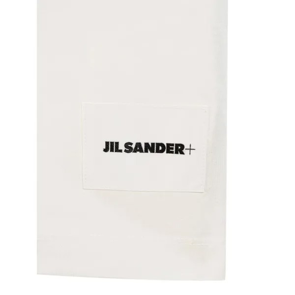 Мужская футболка из органического хлопка Jil Sander, белый