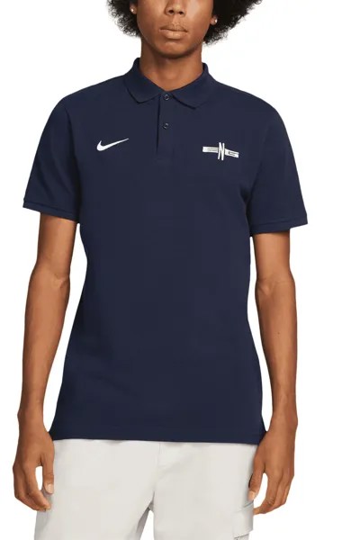 Рубашка-поло England с пике Nike, синий