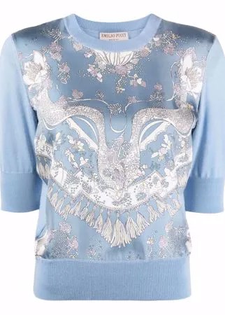 Emilio Pucci джемпер Rugiada с круглым вырезом