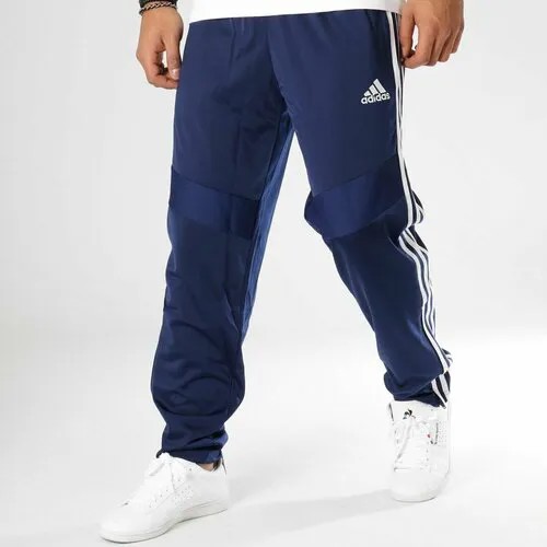 Брюки спортивные adidas, размер М, темно-синий