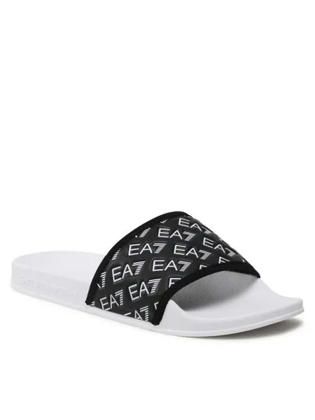 Шлепанцы мужские EA7 XCP010 XK340 A120 черные 43 EU