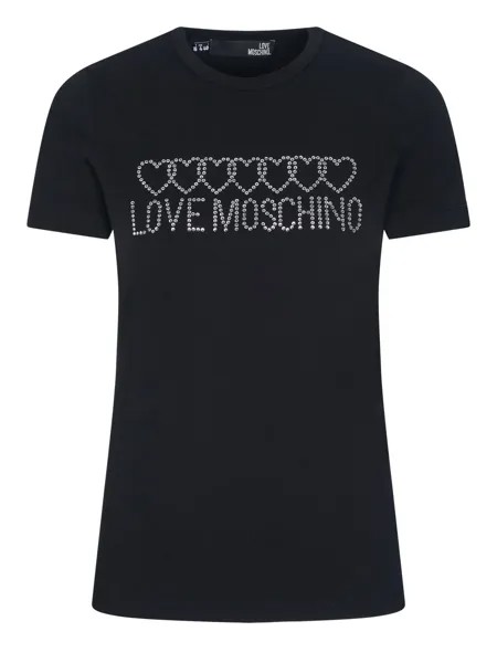 Топ Love Moschino, черный