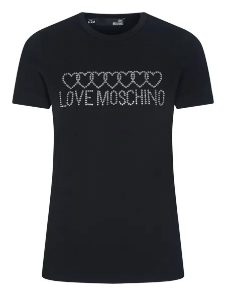 Топ Love Moschino, черный