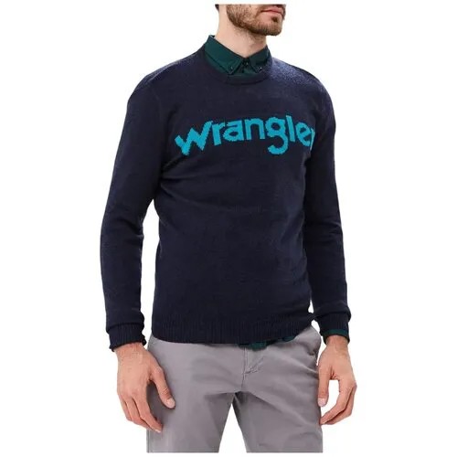Джемпер Wrangler W CREW KNIT DARK NAVY Мужчины W8640P3AE S