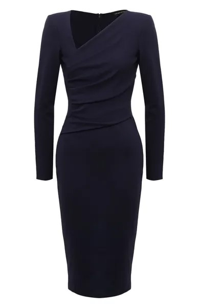 Платье из вискозы Emporio Armani