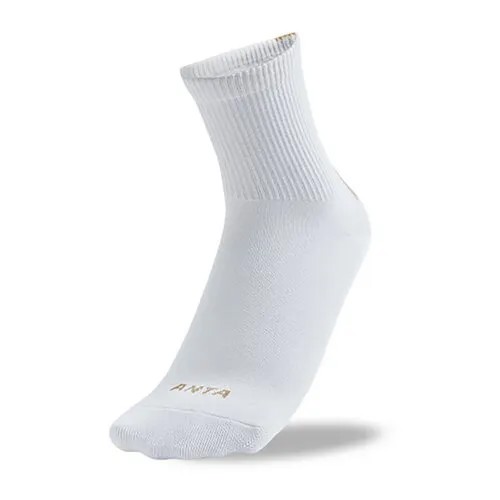 Носки Anta, размер M, бежевый, белый