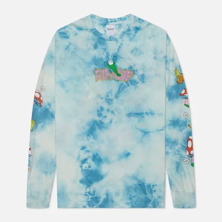 Мужской лонгслив RIPNDIP Best Wishes, цвет голубой, размер S