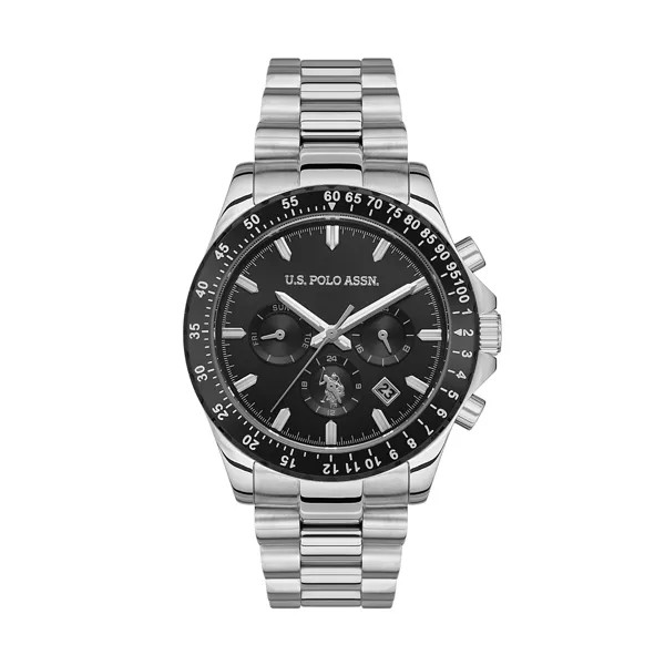 Наручные часы мужские U.S. POLO Assn. USPA1052-04 серебристые