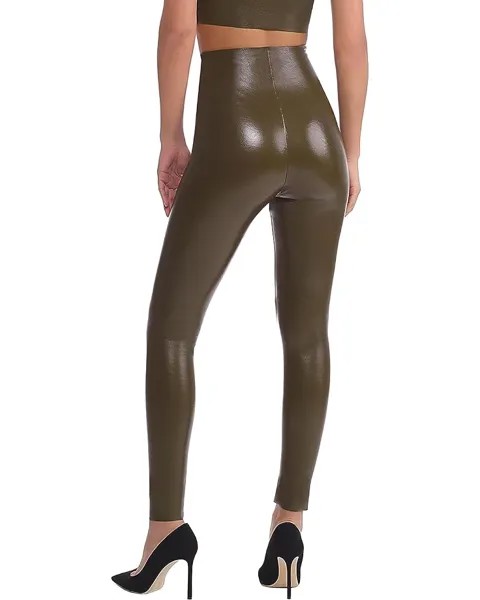 Брюки Commando Perfect Control Faux Leather Leggings SLG06, цвет Cadet