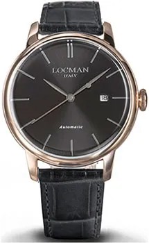 Fashion наручные  мужские часы Locman 0255R01R-RRBKRGPK. Коллекция 1960 Automatic