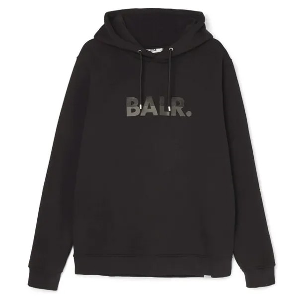 Толстовка с капюшоном Олафа прямая толстовка Balr, черный