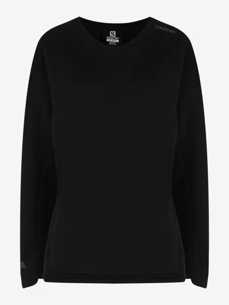 Свитшот женский Salomon Outlife Crewneck, Черный