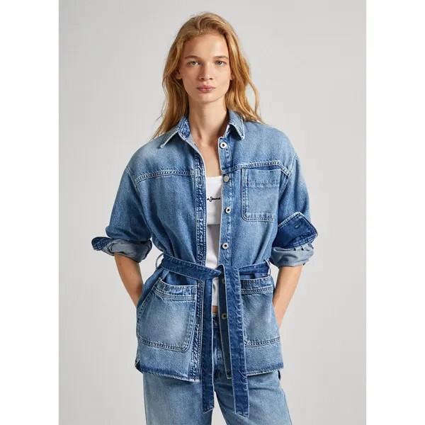 Куртка Pepe Jeans Mandy Denim, синий