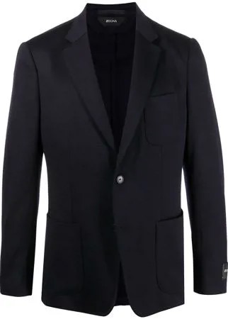 Z Zegna однобортный пиджак