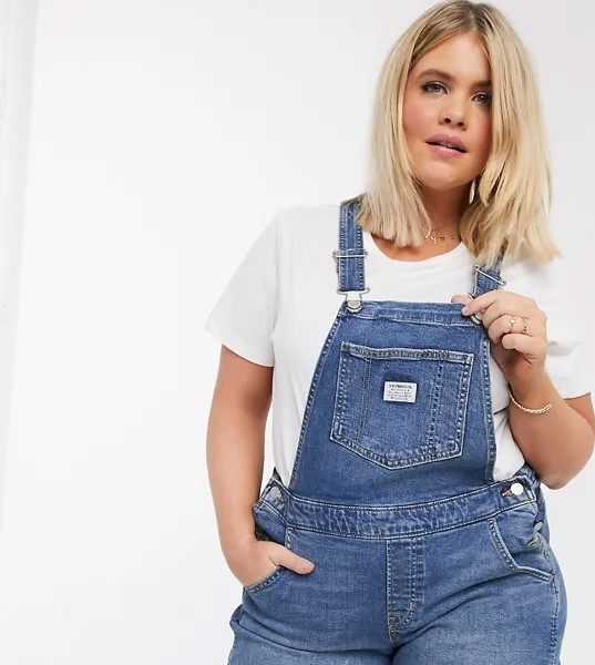 Джинсовый ромпер Levi's Plus-Синий