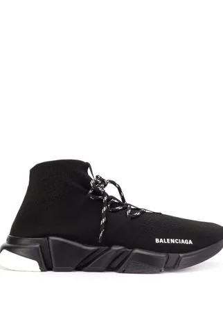Balenciaga кроссовки-носки Speed со шнуровкой
