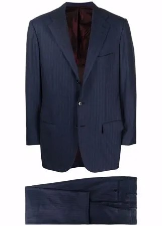 Kiton костюм с однобортным пиджаком