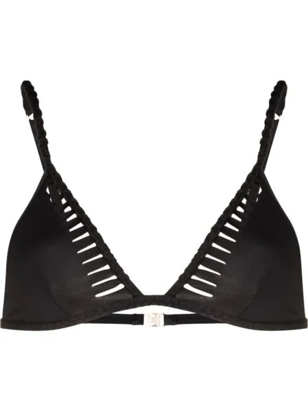 Agent Provocateur лиф бикини Sofi с треугольными чашками, черный
