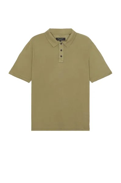 Поло Rag & Bone Classic, цвет Lichen