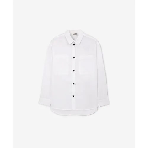 Рубашка Gulliver, размер 140, белый