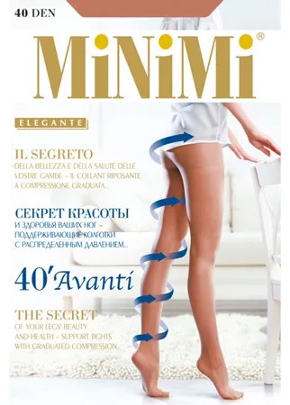 Колготки женские Minimi AVANTI 40 телесные 7 (3XL)