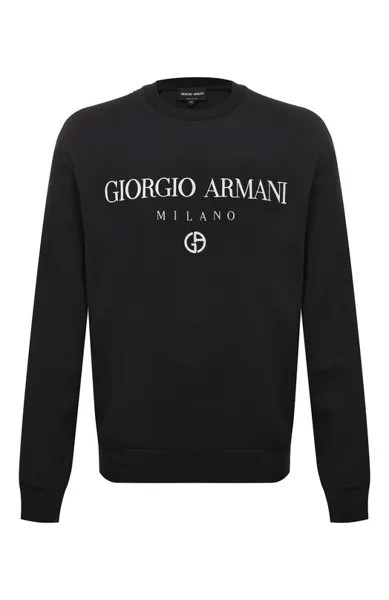 Хлопковый свитшот Giorgio Armani