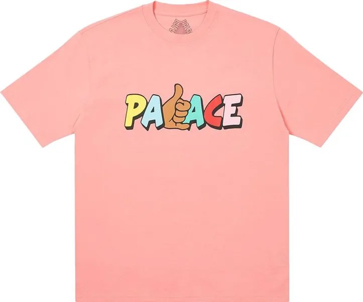 Футболка Palace Shitfaced Shaka T-Shirt 'Pink', розовый