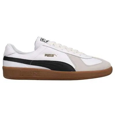 Мужские белые кроссовки Puma Army Trainer Og Lace Up Повседневная обувь 380709-01