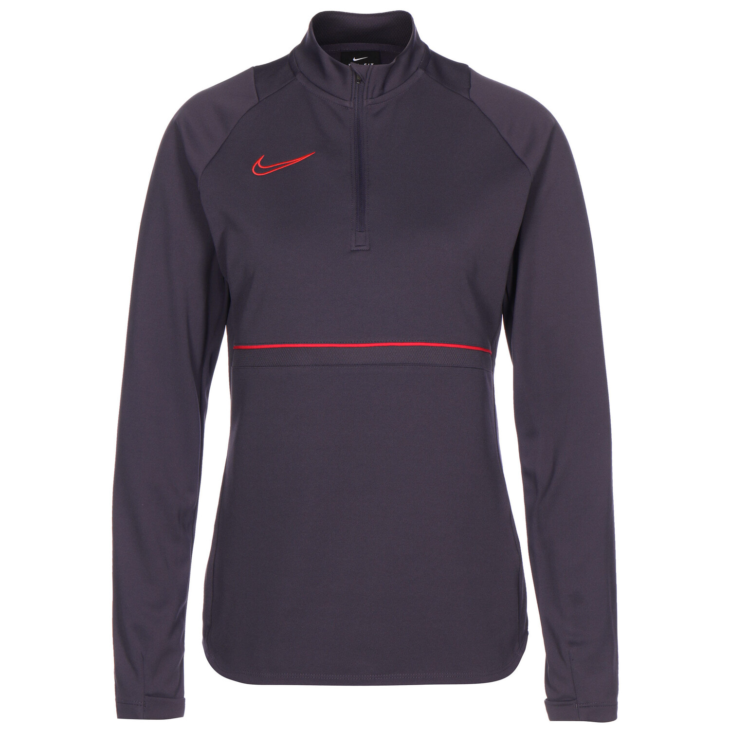 Лонгслив Nike Academy 21 Drill, цвет lila/rot