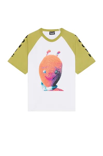 Футболка Pleasures X Sonic Youth Alien T-shirt, белый