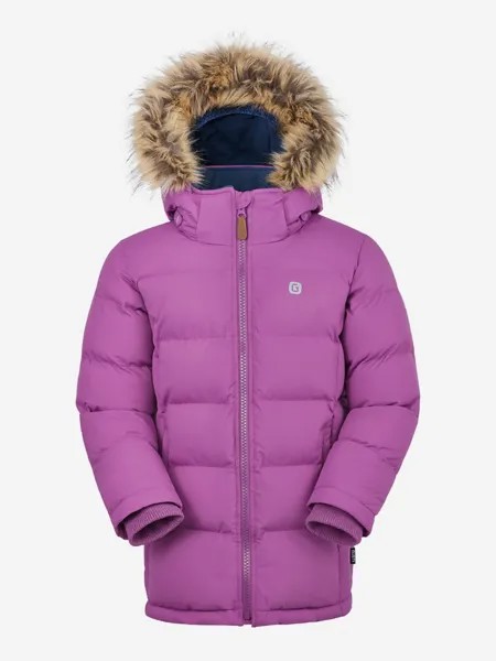 Куртка для девочек утепленная Gusti, Фиолетовый