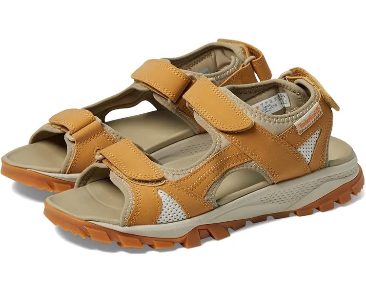 Сандалии Timberland Lincoln Peak Strap Sandal, цвет Wheat Leather