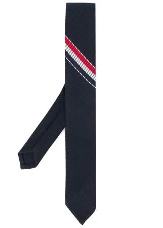 Thom Browne галстук с контрастными полосками
