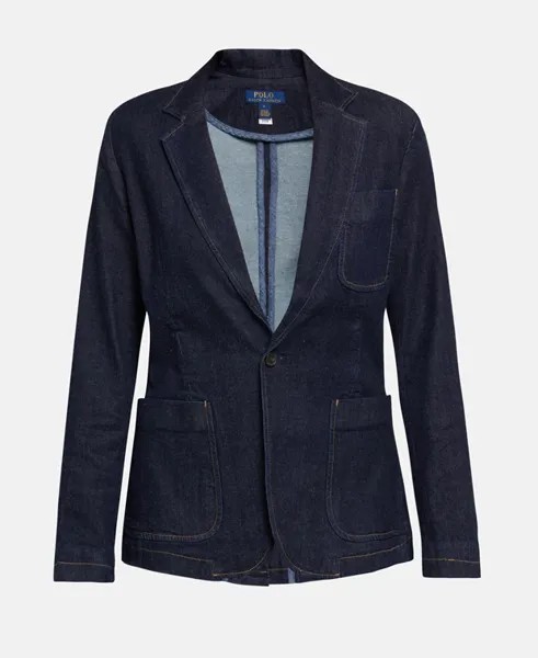 Джинсовый пиджак Polo Ralph Lauren, темно-синий