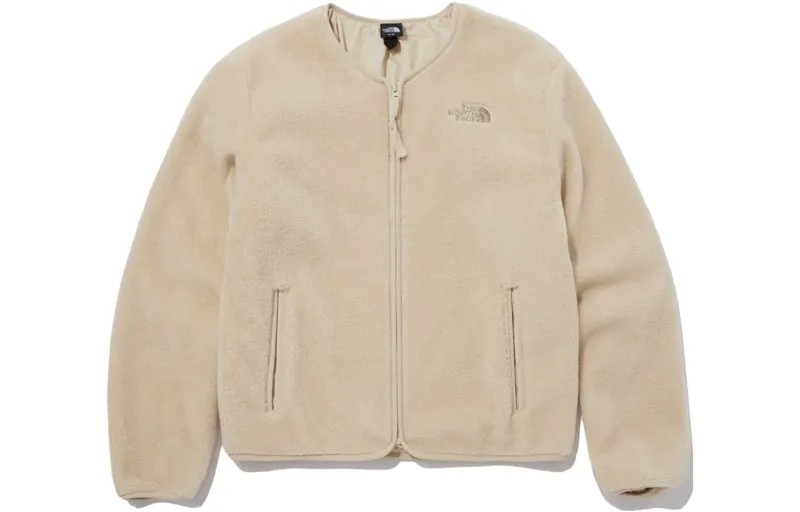 THE NORTH FACE Женская бархатная куртка, цвет Beige