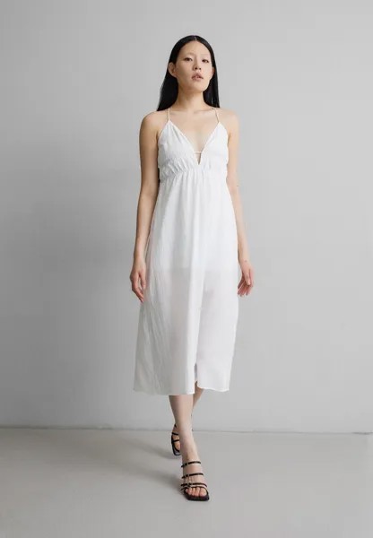 Дневное платье LUCIA LONG DRESS DESIGNERS REMIX, цвет white