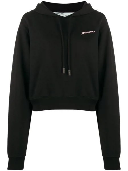 Off-White худи с принтом