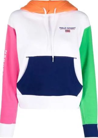 Polo Ralph Lauren худи в стиле колор-блок
