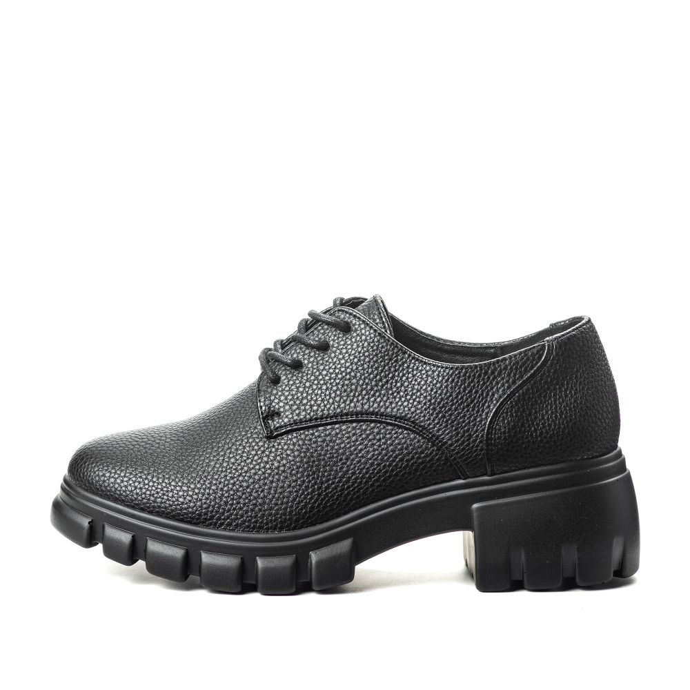 Полуботинки женские INSTREET 203-12WB-517SS черные 37 RU