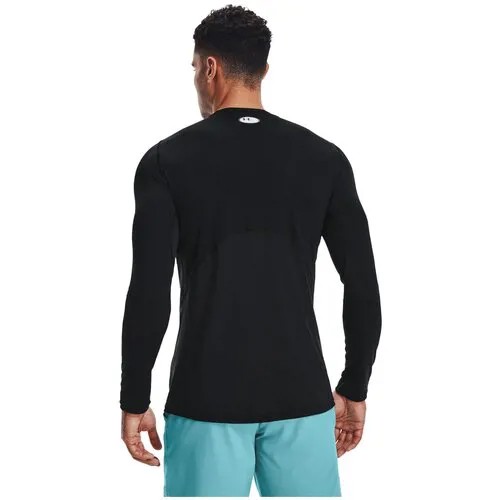 Лонгслив Under Armour HG Fitted LS Tee Черный XL 1361506-001