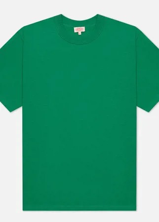 Мужская футболка Armor-Lux Heritage Plain Color, цвет зелёный, размер M