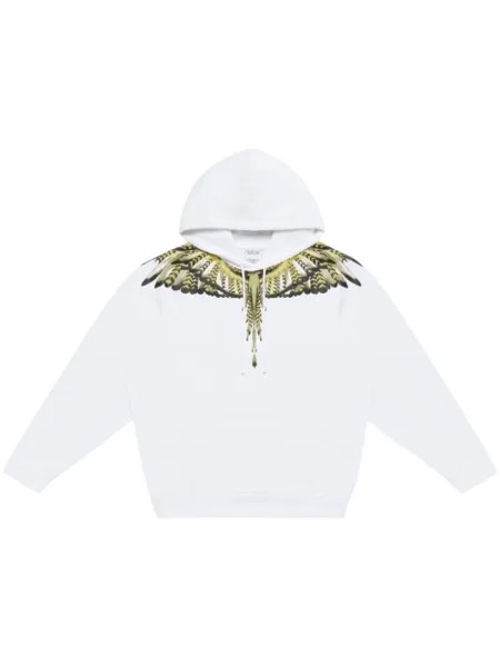 Marcelo Burlon County of Milan худи Grizzly Wings, белый