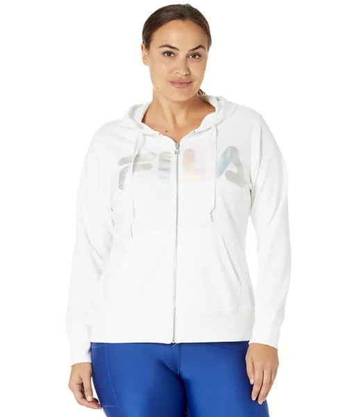 Худи Fila, Plus Size Curve Full Zip Hoodie