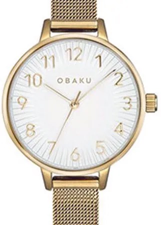 Fashion наручные  женские часы Obaku V237LXGIMG. Коллекция Mesh