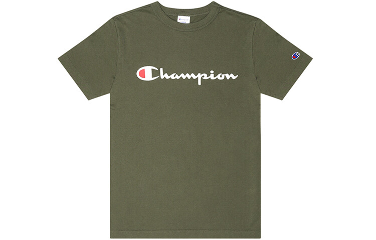 Футболка «Чемпион» унисекс Champion, цвет Army Green