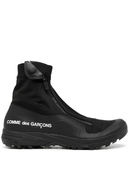 Comme Des Garçons высокие кроссовки с логотипом