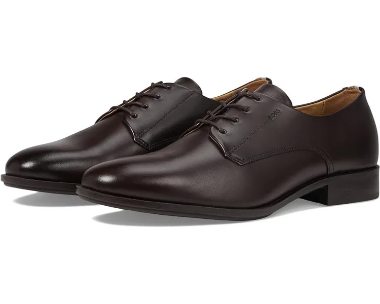 Оксфорды BOSS Colby Derby Shoe, темно-коричневый