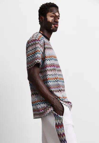 Футболка с принтом SHORT SLEEVE Missoni, цвет multicolor