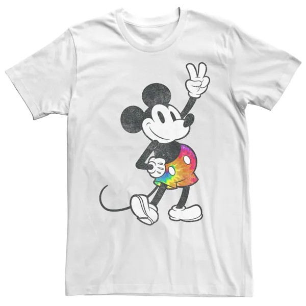Мужские брюки с изображением Микки и друзей Микки Тай Дай, футболка с портретом Disney