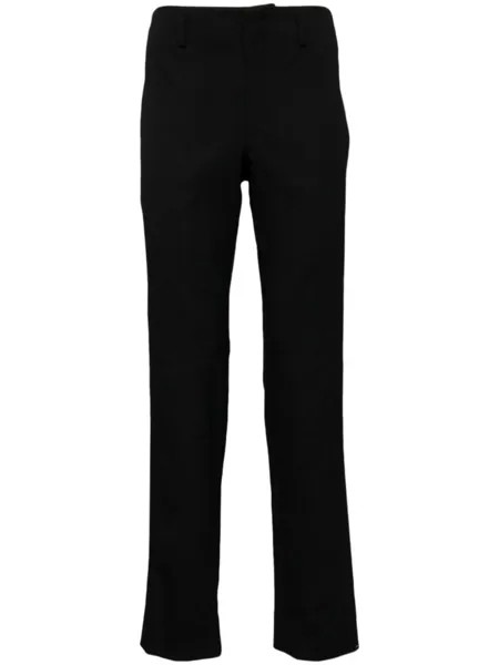 Comme des Garçons Homme Plus узкие брюки по фигуре, черный